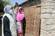 Distribution of reusable sanitary kits in Somalia